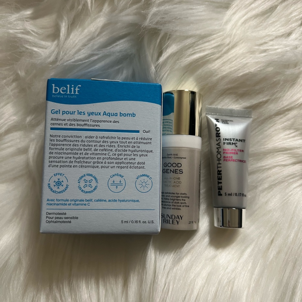 Samples Aqua Bomb eye, Good Genes & PeterThomasRoth